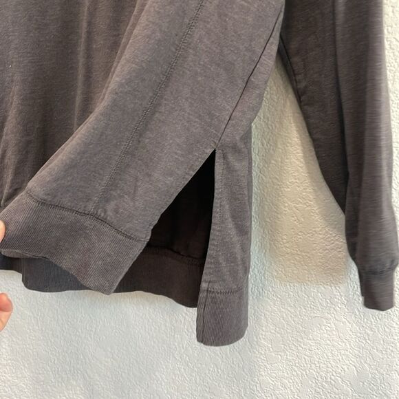 Wildfox Gray Easy Does It Printed Graphic Sweatshirt Size Medium - Picture 4 of 9